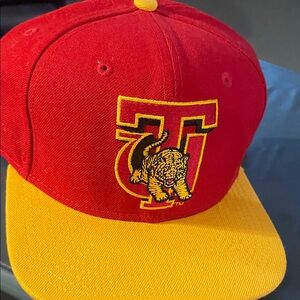 Red and Yellow Cap with Tiger Logo